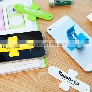 Newest Factory Touch-c Sticker Silicone Mobile Phone Stand thumbnail-3