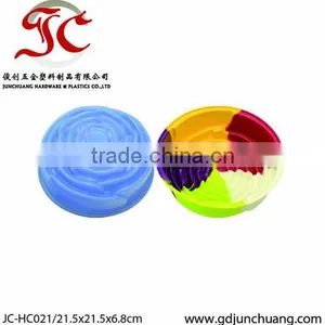 Big Rose Flower Shape Silicone Cake Plate thumbnail-1