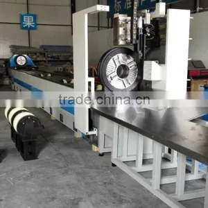 Cnc Steel/metal Pipe Laser Cutter Machine Automatic Feeding and Unloading thumbnail-1