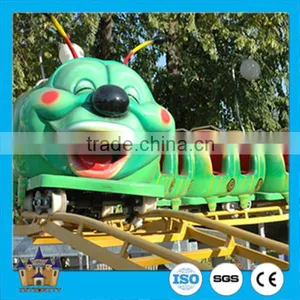 Amusement Cheap Roller Coaster for Sale , Worm Sliding Ride for Sale thumbnail-2