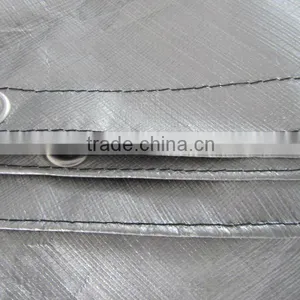 Sewing Reinforced & Rounded Waterproof Fabric pe Tarpaulin ,sewn pe Tarpaulin thumbnail-1