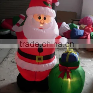 Inflatable Santa With Gifts Decoration for Christmas thumbnail-1