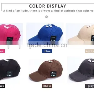 Sunshine Cap With Bluetooth Music Wireless Sports Headphone Hat thumbnail-3
