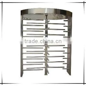 Rfid Card Reader Security Single Lane Full Height Turnstile Gate for Airport Security thumbnail-1