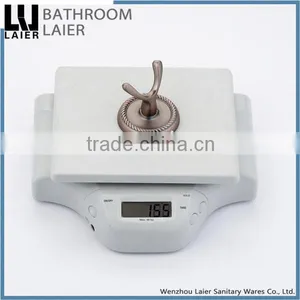 Customized Luxury Bathroom Design Zinc Alloy Antique Copper Finishing Bathroom Sanitary Items Wall Mounted Double Robe Hook thumbnail-5