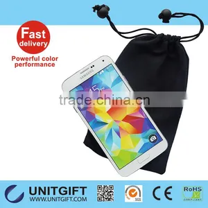 Microfiber Drawstring Lens Pouch for Jewelry Pouch thumbnail-4