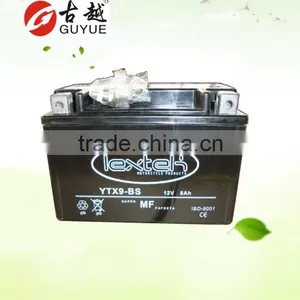 Lead Acid Storage Battery/motorcycle Battery Ytx9-bs thumbnail-1