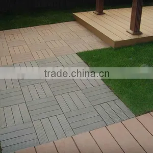 Easy to Install- Wood Plastic Composite Decking Tiles in China! thumbnail-1
