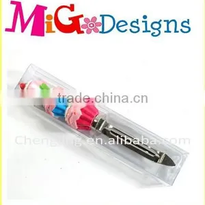 Cake Polyresin Stainless Steel Fruit and Vegetable Peeler thumbnail-1