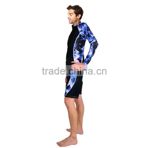 Men's High Quality Lycra Surfing Suit With Zipper C1608 thumbnail-6