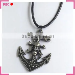 Pirate Shaped Pendant Necklace, for Party Punk Necklace thumbnail-1