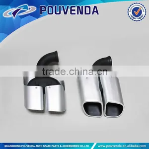 Exhaust Pipe for Porsche Cayenne Accessories 14 +auto Parts Muffler Tips thumbnail-1