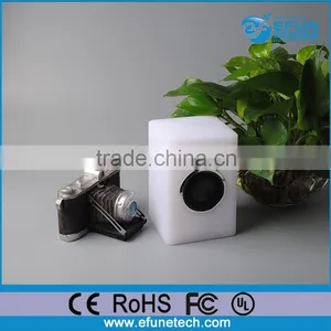 Battery Operated Remote Control Rgb Color Waterproof Bluetooth Speaker With Led Lamp thumbnail-1