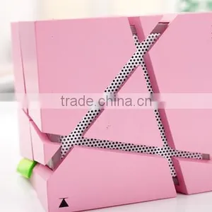 2015 Promotional Manufacturer Cube Bluetooth Speakers With LED Lights thumbnail-5