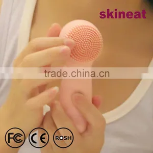 Wholesale Soft Facial Cleansing Brush Washing Face Silicone Cleansing Brush thumbnail-3