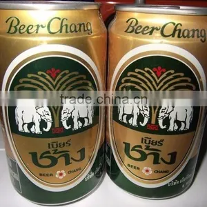 Chang Thai Lager Beer Can 330ml. thumbnail-1