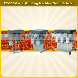 FC-308 Full Automatic Adjustable Garlic Root Cutting Grinding Machine thumbnail-1
