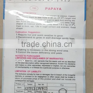 2016 Hybrid F1 High Yield Red Lady Papaya Seeds For Growing Thaiwan thumbnail-5