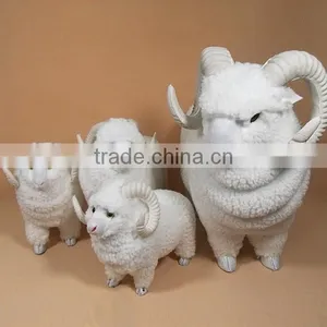 Handmade Life Size Plush Stuffed Goat Toys Recorder Sound thumbnail-2