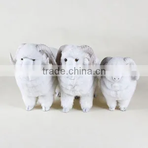 Unstuffed Plush Wire Animals Goat Metal Crafts Garden Decoration thumbnail-2