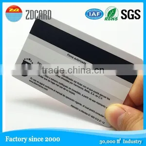 Custom Printing Gold Silver Hot Stamp Magnetic Stripe Card thumbnail-6