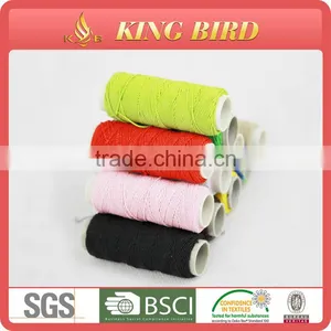 High Quality Color Elastic Thread Rubber Thread Elastic Yarn for Socks thumbnail-4