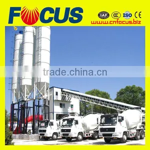 Belt Type Hzs90 Concrete Batching Plant With Sicoma Concrete Mixer thumbnail-1