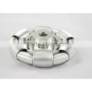 2015 NEW 14179 Ball Balance Ballbot 100mm Aluminum Single Omni Wheels thumbnail-1