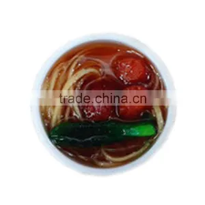 Set of 3 Chinese Traditional Food Model Refrigerator Magnet, Meatball Pasta thumbnail-3