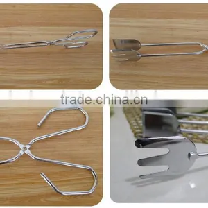 Big Size Bbq Tongs Charcoal Grip Multi-function Clip Grill Barbecue Charcoal Pliers Tools thumbnail-5