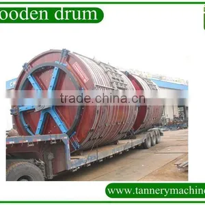Supply Overloading Wooden Drum Soaking/Liming/Tanning thumbnail-1