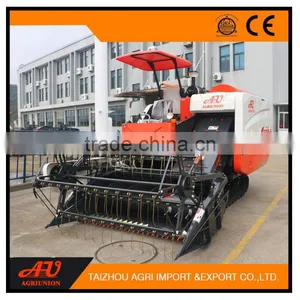 Small Tank Rice Wheat Paddy Combine Harvester thumbnail-5