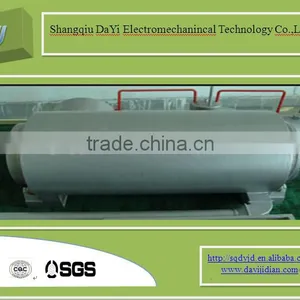DAYI Waste Diesel Recycling Distillation Plant Machinery Equipment With Continuous Feeding and Slagging thumbnail-1