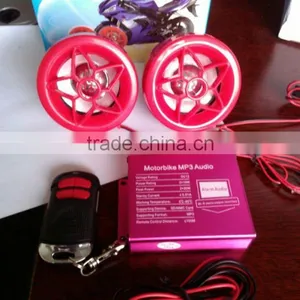 Good Quality Waterproof Mp3 FM With Remote Motorcycle Alarm Lock System thumbnail-4