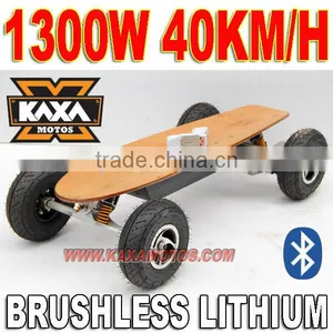 Electric Powered Skateboard 1300W thumbnail-1