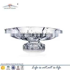 Unique Clear Glass Salad Bowl for Kitchen Tableware thumbnail-3
