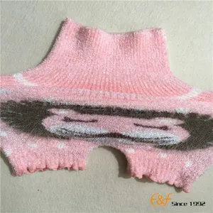 Feather Yarn Elastic Haramaki With High Waisted Shorts thumbnail-5