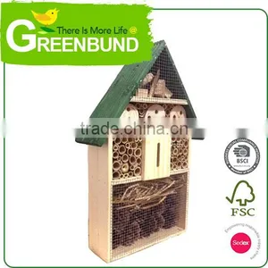 Insect House Ladybird Bee Box Garden Decoration thumbnail-1