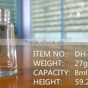 Nail Polish Oil Use and Glass Material Empty Nail Polish Bottle thumbnail-1