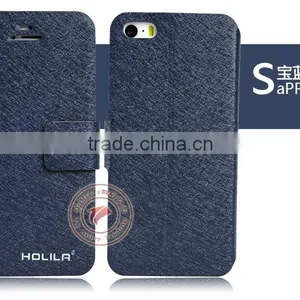 High Quality Wallet Leather Case Flip PU Leather Phone Case Protective Back Covers for IPhone 5 5s thumbnail-6