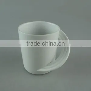 Stock Wholesale Cheap Price Ceramic Unique Shape Coffee Cups thumbnail-1