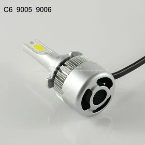 Led Headlight C6 9005 9006 Cob 30W/Bulb(60W/Set) 6400lm/set(3200lm/b LED COB LED Headlight Bulbs Hi/Lo thumbnail-2