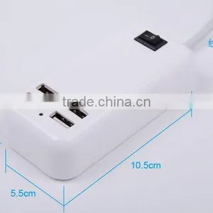 4 Usb Charger Desktop Socket 5V 30w USB CHARGER With AC Cablle Usa Cable uk Cable eu Cable Aus Cable thumbnail-6