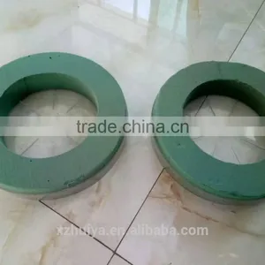 Hebei Xuzhou Huiya New Product Ring Loop Circle Annular Round Floral Foam, Ring Florist Foam, Ring Round Flower Mud Supplier thumbnail-3