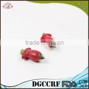 NBRSC Over 10 Years Experience Fruit and Vegetable Plastic Strawberry Corer Kitchen Tool Strawberry Huller Kitchen Fruit Tool thumbnail-3
