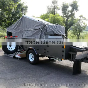 Travel Trailer With Tent thumbnail-2