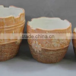Orchid Ceramic Flower Pot thumbnail-1