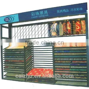 High Quality Carpet System Sample Display Rack thumbnail-1