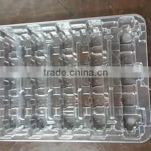 Thermoforming Plastic Vacuum Blister Electronic Tray for Divider thumbnail-2