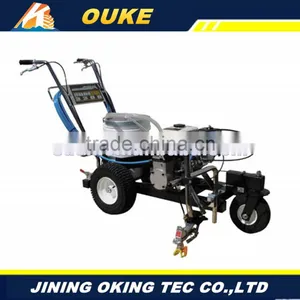 Professional Plastic Runway Making Machine,Hand-push Road Making Line Pre-marker Machine With Great Price thumbnail-6